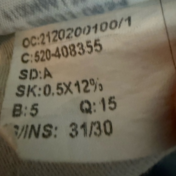 Levi’s 512 Slim Taper Premium Stretch Jeans Men’s 31x30 Dark Wash - Picture 3 of 15